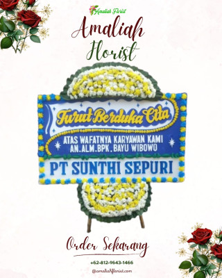 Papan Bunga Duka di Sibolga Kota
