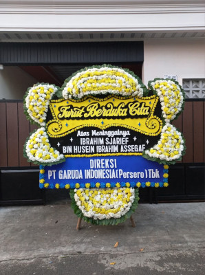 Papan Bunga Duka di Sibolga Kota