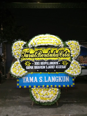 Papan Bunga Duka di Sibolga Kota